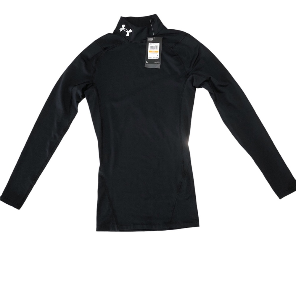 Men’s black Under Armour long sleeve compression shirt. Size small.